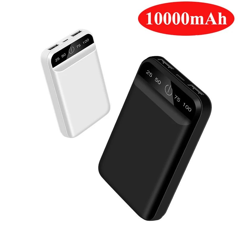 10000mAh Mini Power Bank for iPhone 12 Pro Max Huawei Samsung Xiaomi Mini Poverbank Portable External Battery Charger Powerbank