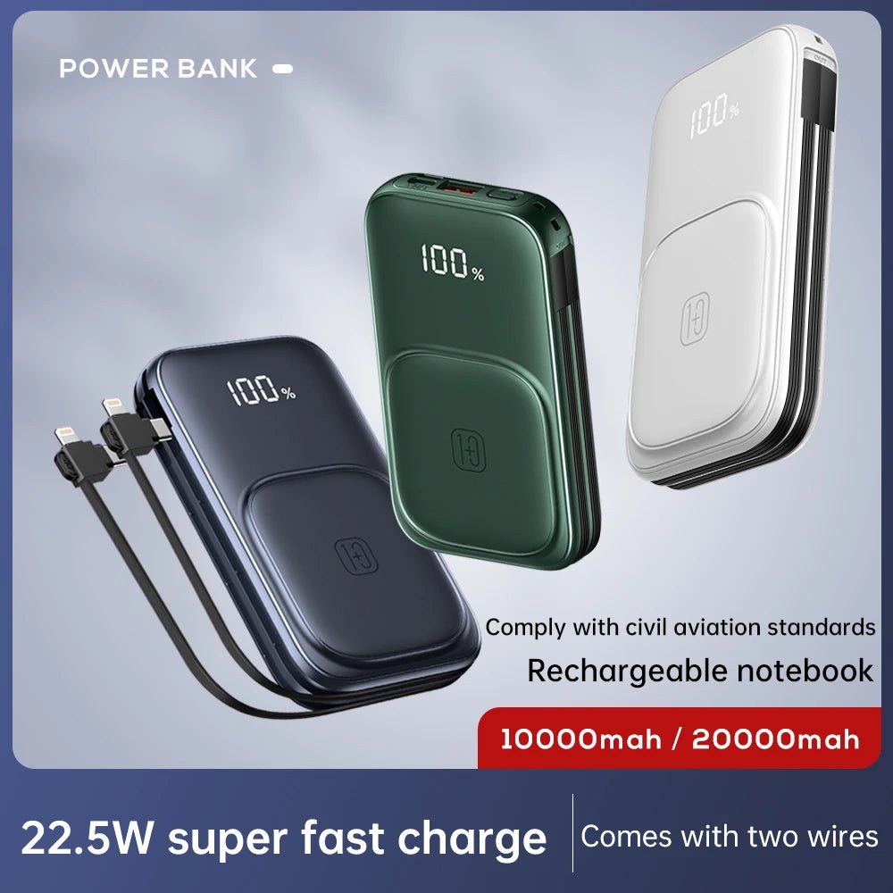 15W Magnetic Qi Wireless Charger Power Bank 20000mAh PD 20W/22.5W Fast Charging Powerbank for iPhone 12 Samsung Xiaomi Poverbank - AFFORDABLE QUALITY SHOP