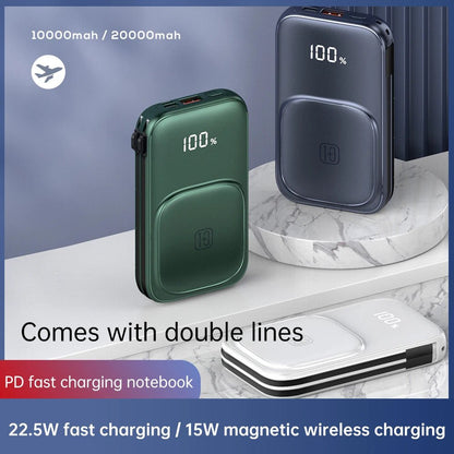 15W Magnetic Qi Wireless Charger Power Bank 20000mAh PD 20W/22.5W Fast Charging Powerbank for iPhone 12 Samsung Xiaomi Poverbank - AFFORDABLE QUALITY SHOP