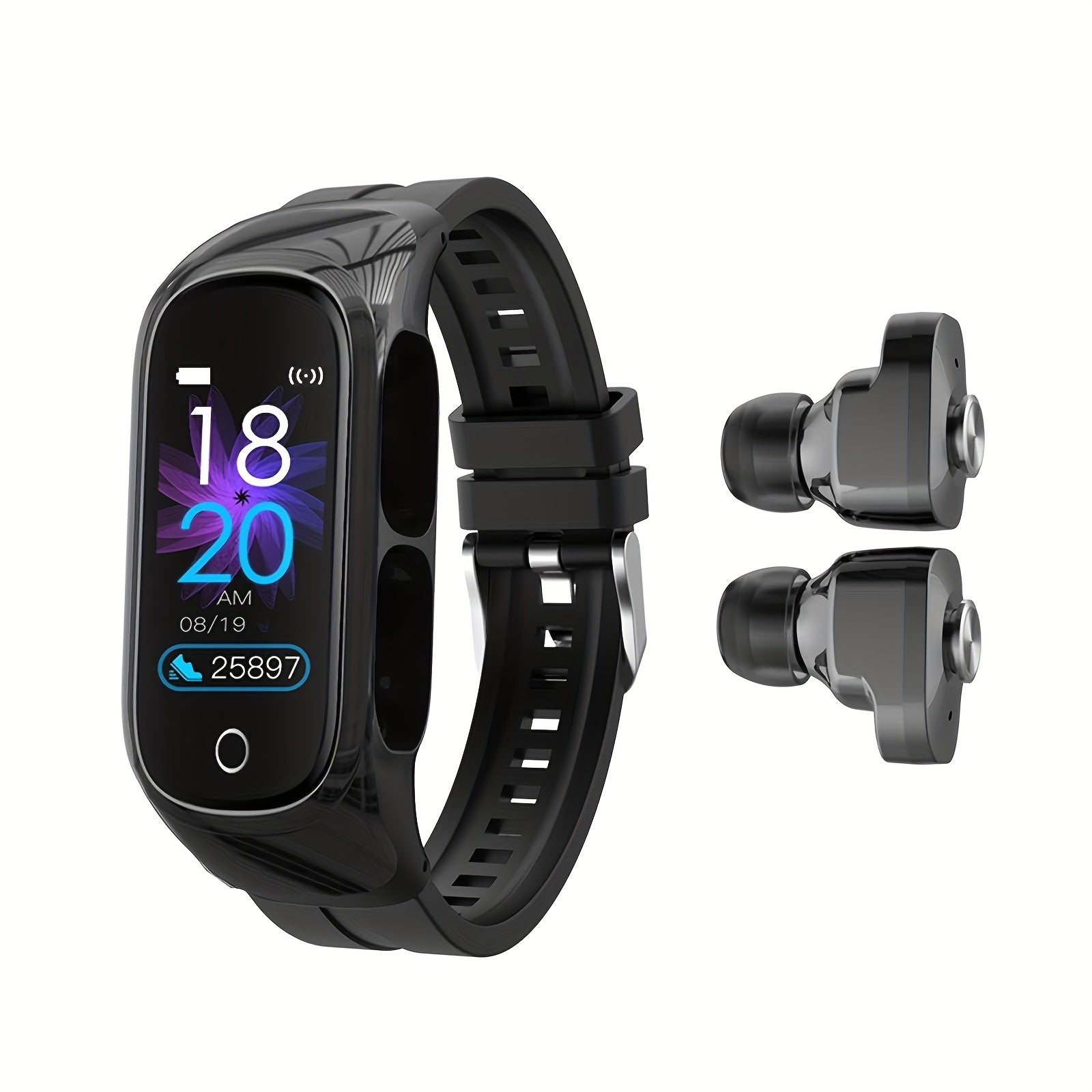 2 In 1 Smartwatch With Earbuds, Smart Bracelet TWS Wireless Headset Watch, Sport Fitness Tracker For Women Men - AFFORDABLE QUALITY SHOP