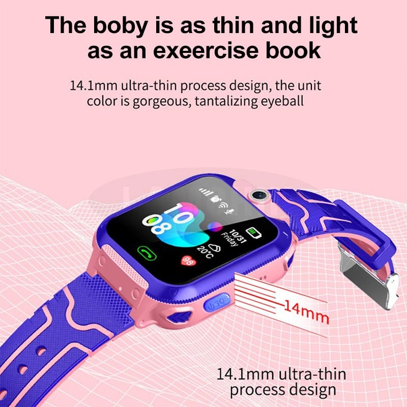 2019 New Waterproof Q12 Smart Watch Multifunction Children Digital Wristwatch Baby Watch Phone For IOS Android Kids Toy Gift - AFFORDABLE QUALITY SHOP