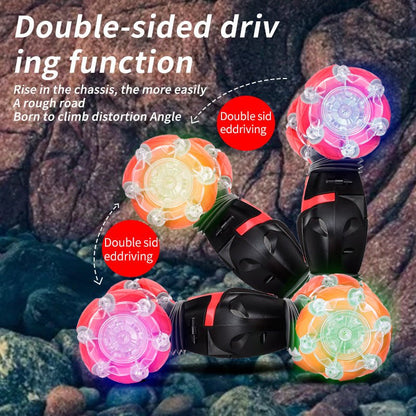 2.4G Light Gesture Induction Twisting Car Climbing Off-Road Deformation Car Children's Remote Control Car Toy - AFFORDABLE QUALITY SHOP