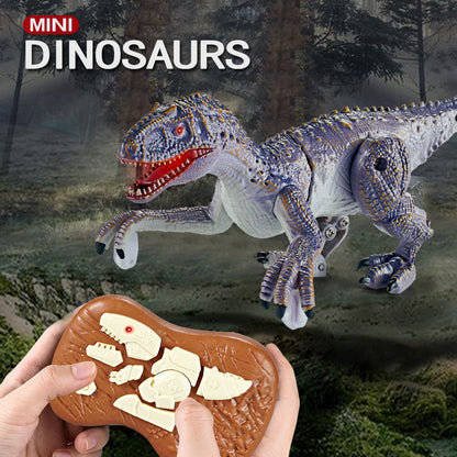 2.4G Remote Control Simulation Dinosaur Raptor Voice Mini Children Dinosaur Toy Electric Model - AFFORDABLE QUALITY SHOP