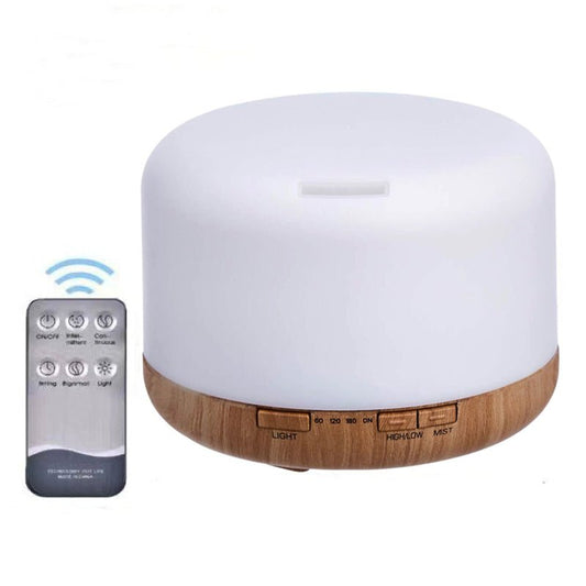 500ml Remote Controlled Multifunctional Essential Oil Diffuser with LED Light - AFFORDABLE QUALITY SHOP