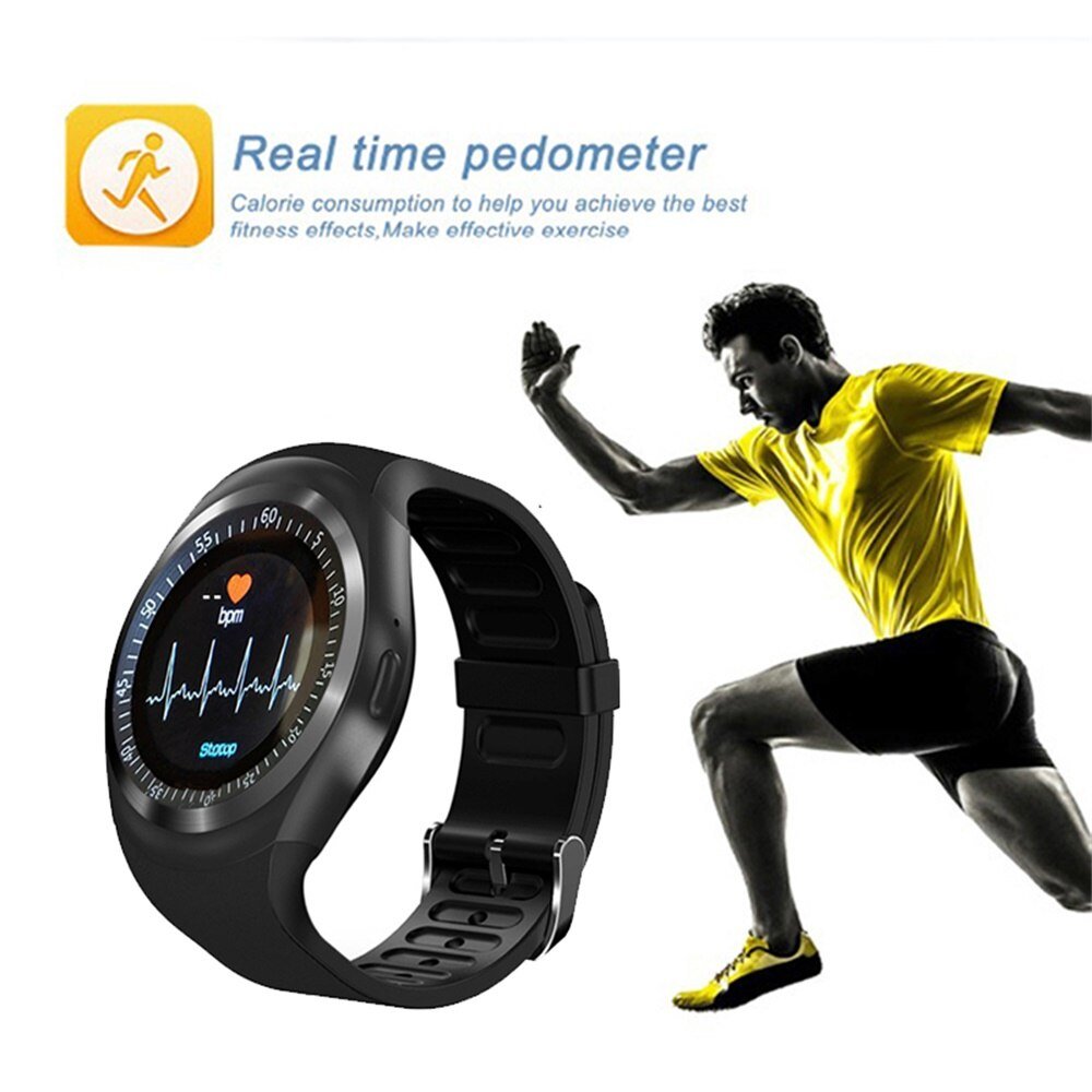 696 2G GSM SIM Card call Sport smart watch Y1HR Heart Rate monitor Passometer smart watch men Fitness Tracker smart bracelet - AFFORDABLE QUALITY SHOP