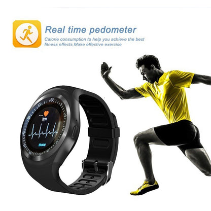 696 2G GSM SIM Card call Sport smart watch Y1HR Heart Rate monitor Passometer smart watch men Fitness Tracker smart bracelet - AFFORDABLE QUALITY SHOP