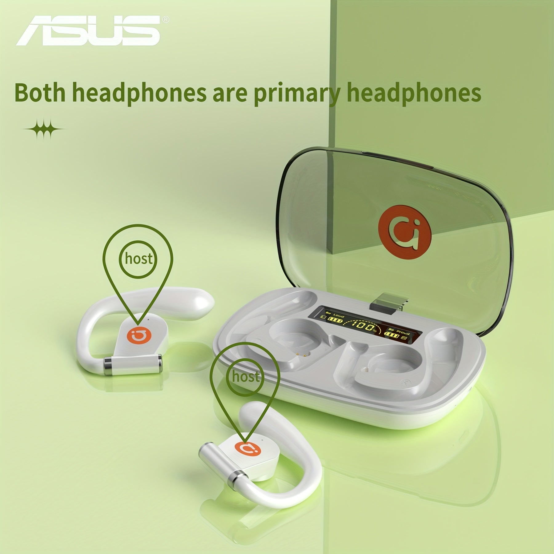 ASUS AS-997 earphones wireless Earphones with Mic - AFFORDABLE QUALITY SHOP