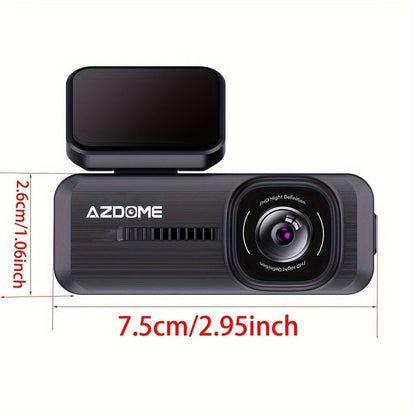 AZDOME Smart Dash Cam M200, 1080P Full HD, Smart Dash Camera For Cars, WIFI Built-in G-Sensor, WDR,Mini Design, Easy To Install - AFFORDABLE QUALITY SHOP