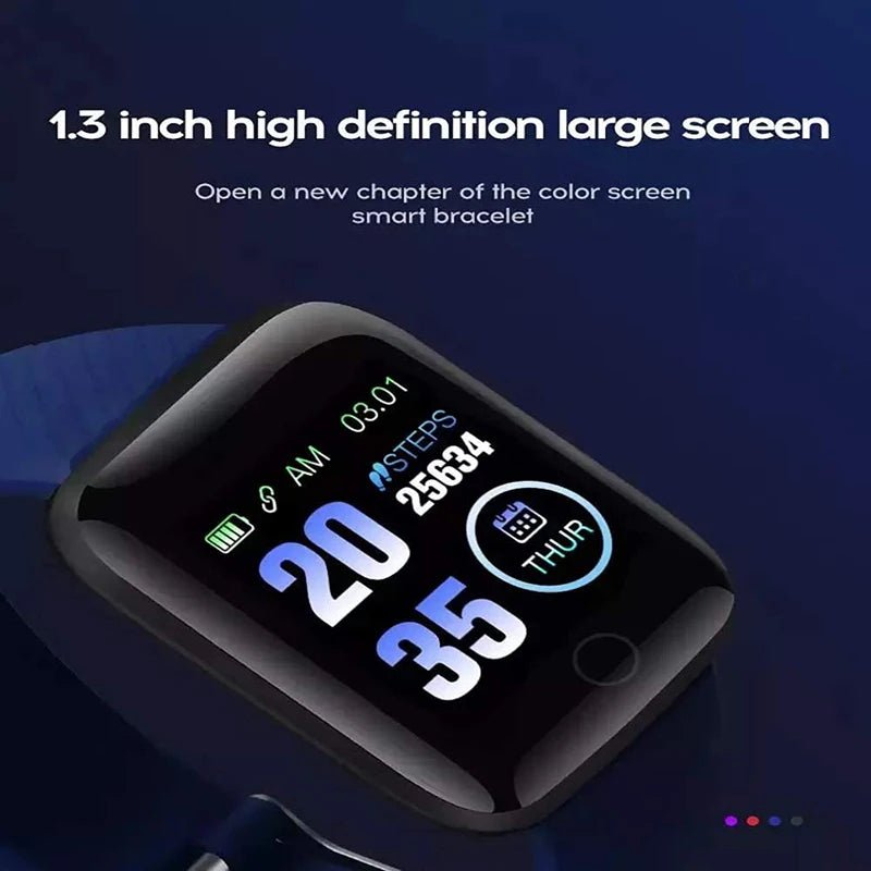 Bluetooth Smart Watch Men Women Blood Pressure Monitor Waterproof Fitness Tracker Bracelet Heart Rate Smartwatch For Android IOS - AFFORDABLE QUALITY SHOP