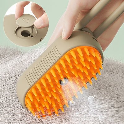 Cat Steam Brush Steamy Dog Brush 3 In 1 Electric Spray Cat Hair Brushes For Massage Pet Grooming Comb Hair Removal Combs Pet Pro - AFFORDABLE QUALITY SHOP