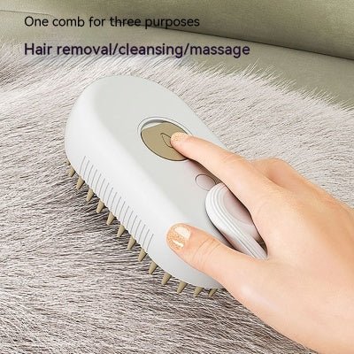 Cat Steam Brush Steamy Dog Brush 3 In 1 Electric Spray Cat Hair Brushes For Massage Pet Grooming Comb Hair Removal Combs Pet Pro - AFFORDABLE QUALITY SHOP