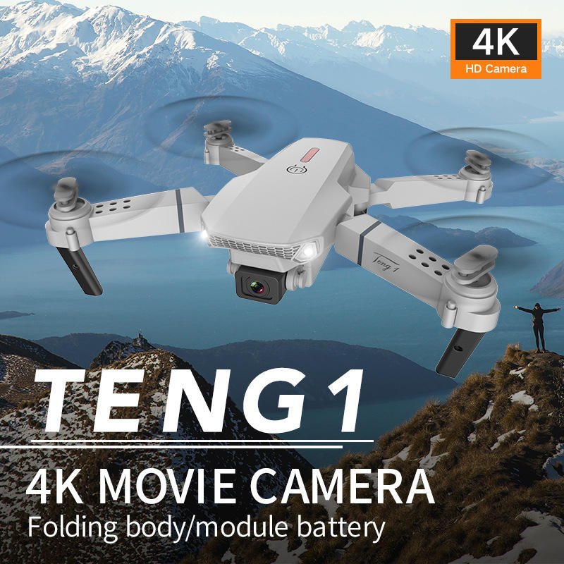 E88 Drone HD Camera Quadcopter Long Range Air Pressure Fixed Height Children's Remote Control Aircraft Drone - AFFORDABLE QUALITY SHOP