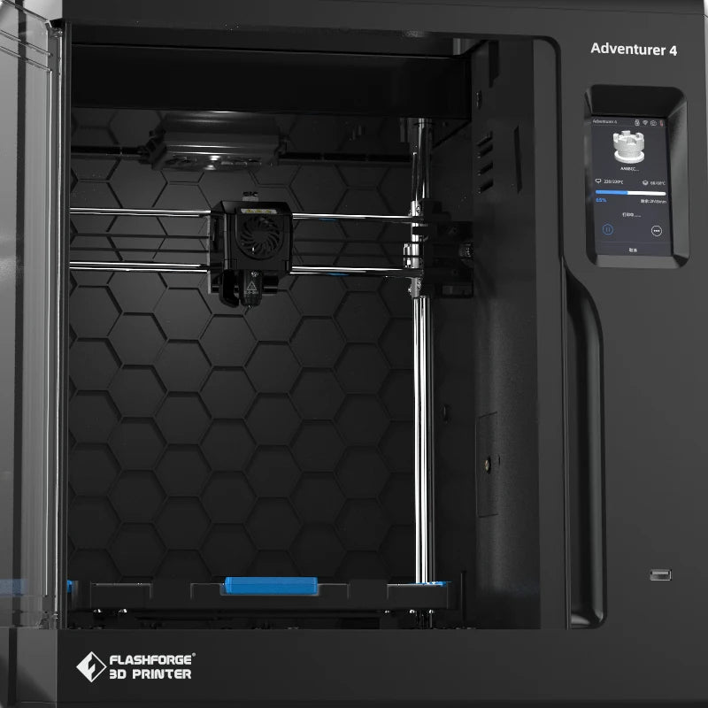 Flashforge FDM 3D Printer Adventurer 4 Auto Leveling with Camera 240℃ & 265℃ Nozzle Bundle Mute and Cloud Printing 3d Print AD4 - AFFORDABLE QUALITY SHOP