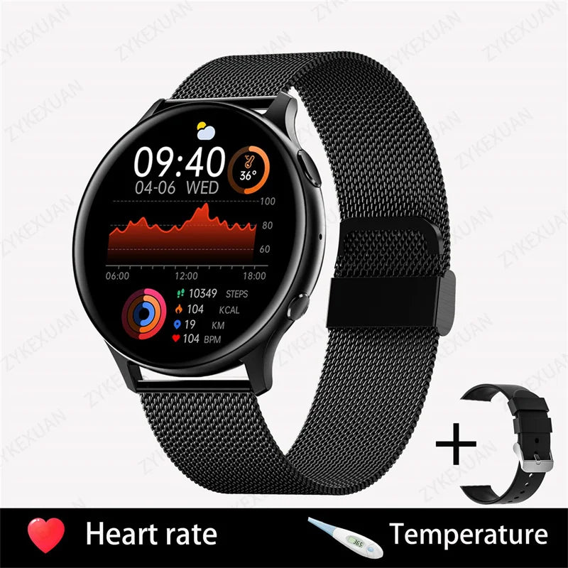 For Xiaomi Huawei 1.32 inches Bluetooth Call Smartwatch Women Men AMOLED 360*360 HD Pixel Display Smartwatches Ladies 2023 New - AFFORDABLE QUALITY SHOP