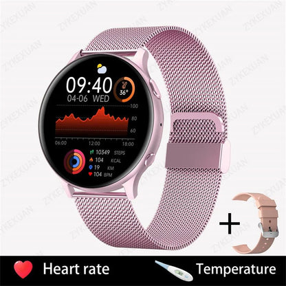 For Xiaomi Huawei 1.32 inches Bluetooth Call Smartwatch Women Men AMOLED 360*360 HD Pixel Display Smartwatches Ladies 2023 New - AFFORDABLE QUALITY SHOP