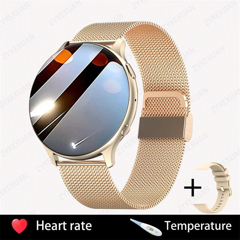 For Xiaomi Huawei 1.32 inches Bluetooth Call Smartwatch Women Men AMOLED 360*360 HD Pixel Display Smartwatches Ladies 2023 New - AFFORDABLE QUALITY SHOP