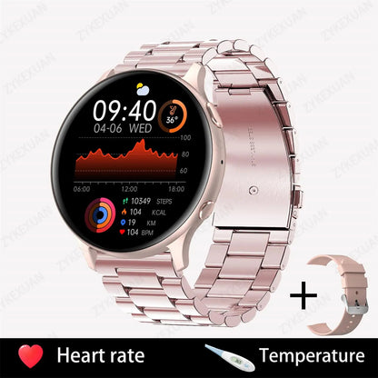 For Xiaomi Huawei 1.32 inches Bluetooth Call Smartwatch Women Men AMOLED 360*360 HD Pixel Display Smartwatches Ladies 2023 New - AFFORDABLE QUALITY SHOP