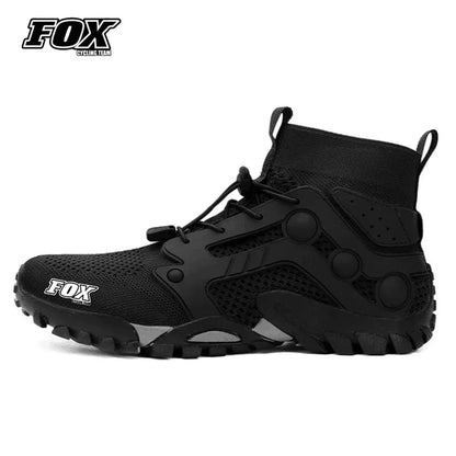 FOX Cycling Team Downhill MTB Shoes Breathable Antiskid Footwear Mountain Bike Boots Men's For Motocross Sneaker Chaussures Vtt - AFFORDABLE QUALITY SHOP