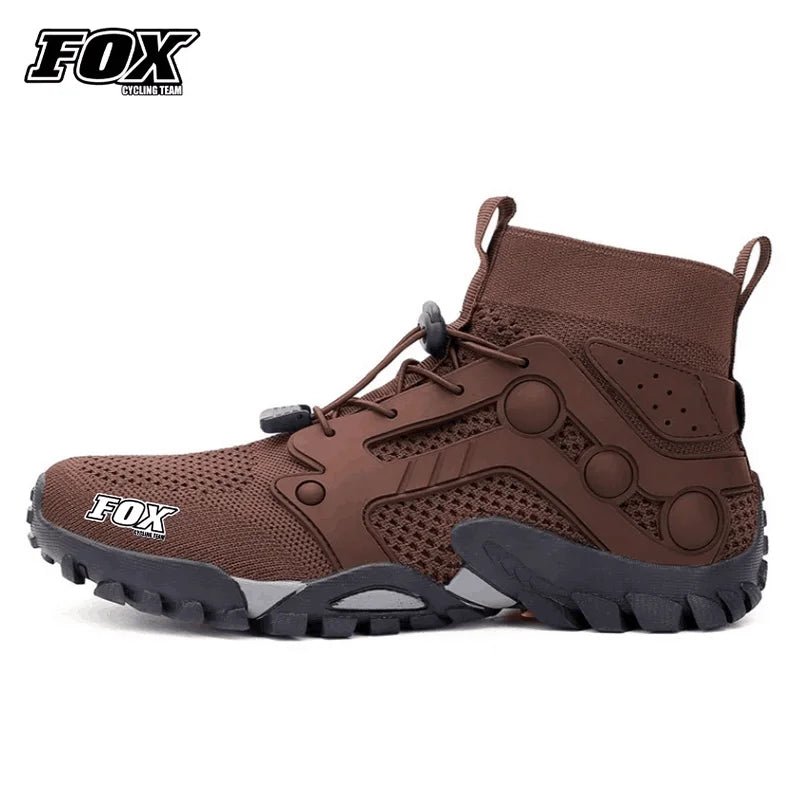 FOX Cycling Team Downhill MTB Shoes Breathable Antiskid Footwear Mountain Bike Boots Men's For Motocross Sneaker Chaussures Vtt - AFFORDABLE QUALITY SHOP