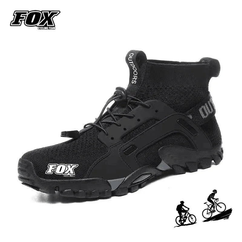 FOX Cycling Team Motorcycle Men's Sneakers Waterproof Mountain Bike Footwear Bicycle Downhill Boots MTB Shoes Sportschuhe Herren - AFFORDABLE QUALITY SHOP