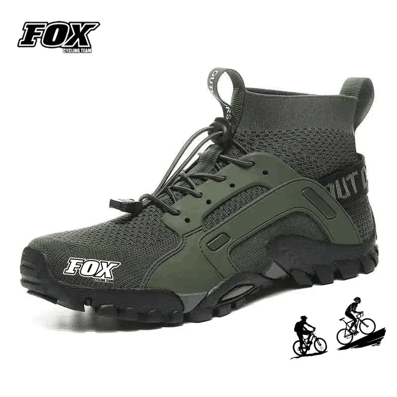 FOX Cycling Team Motorcycle Men's Sneakers Waterproof Mountain Bike Footwear Bicycle Downhill Boots MTB Shoes Sportschuhe Herren - AFFORDABLE QUALITY SHOP