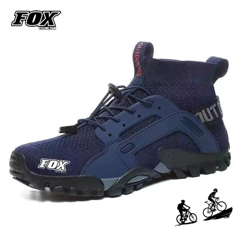 FOX Cycling Team Motorcycle Men's Sneakers Waterproof Mountain Bike Footwear Bicycle Downhill Boots MTB Shoes Sportschuhe Herren - AFFORDABLE QUALITY SHOP