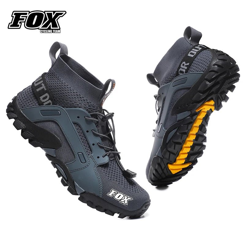 FOX Cycling Team Motorcycle Men's Sneakers Waterproof Mountain Bike Footwear Bicycle Downhill Boots MTB Shoes Sportschuhe Herren - AFFORDABLE QUALITY SHOP