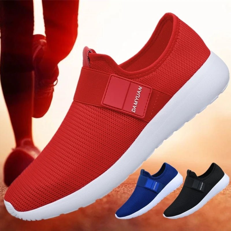 Fujeak 2024 Men's Casual Sports Shoes Lightweight Non-slip Running Shoes Cheap Large Size Comfortable Breathable Canvas Sneakers - AFFORDABLE QUALITY SHOP