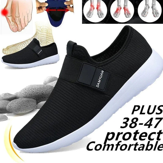 Fujeak 2024 Men's Casual Sports Shoes Lightweight Non-slip Running Shoes Cheap Large Size Comfortable Breathable Canvas Sneakers - AFFORDABLE QUALITY SHOP