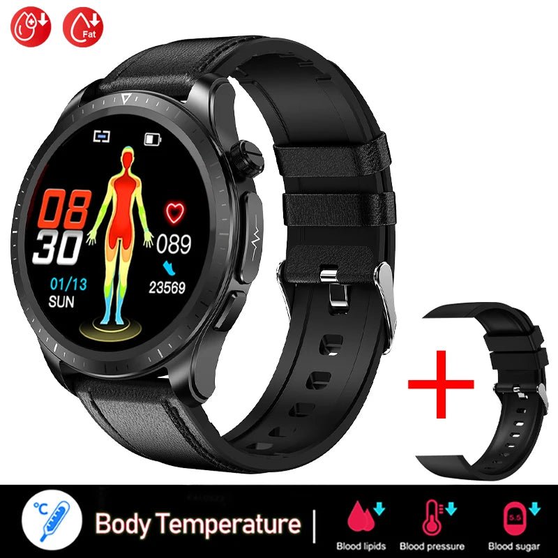 GEJIAN 2023 New Smart Watch 1.39-inch 360 * 360 high-definition touch screen ECG Smartwatches chest patch real-time ECG analysis - AFFORDABLE QUALITY SHOP