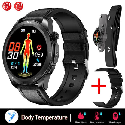 GEJIAN 2023 New Smart Watch 1.39-inch 360 * 360 high-definition touch screen ECG Smartwatches chest patch real-time ECG analysis - AFFORDABLE QUALITY SHOP