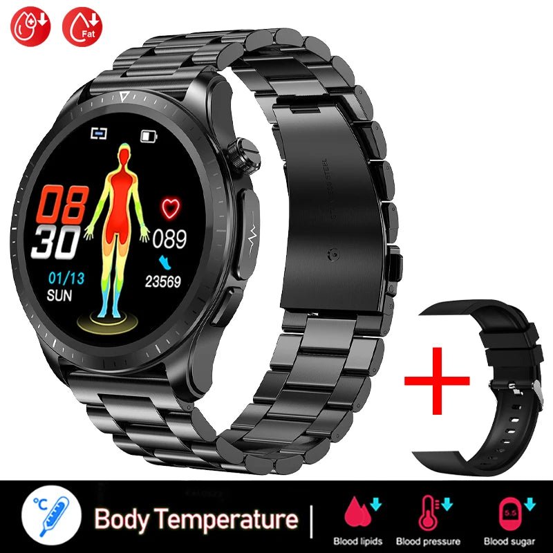 GEJIAN 2023 New Smart Watch 1.39-inch 360 * 360 high-definition touch screen ECG Smartwatches chest patch real-time ECG analysis - AFFORDABLE QUALITY SHOP