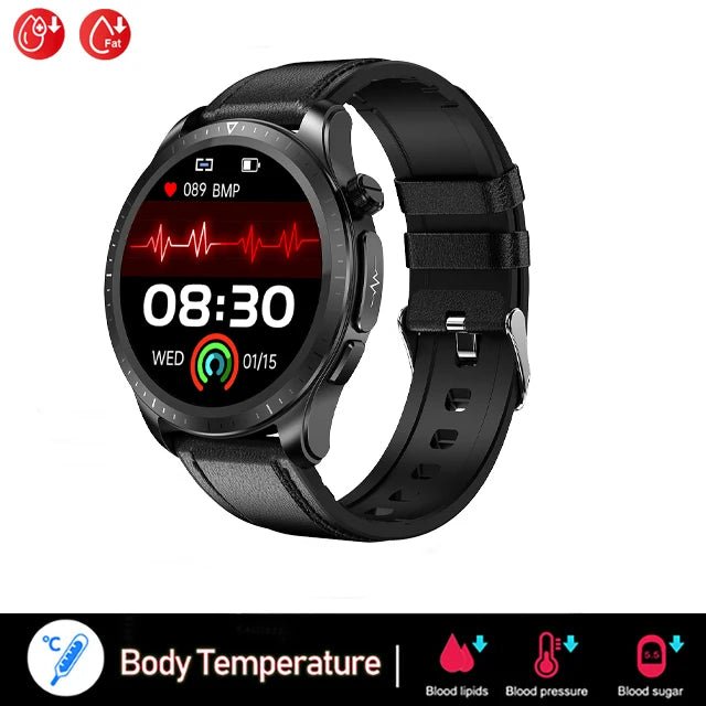 GEJIAN 2023 New Smart Watch 1.39-inch 360 * 360 high-definition touch screen ECG Smartwatches chest patch real-time ECG analysis - AFFORDABLE QUALITY SHOP