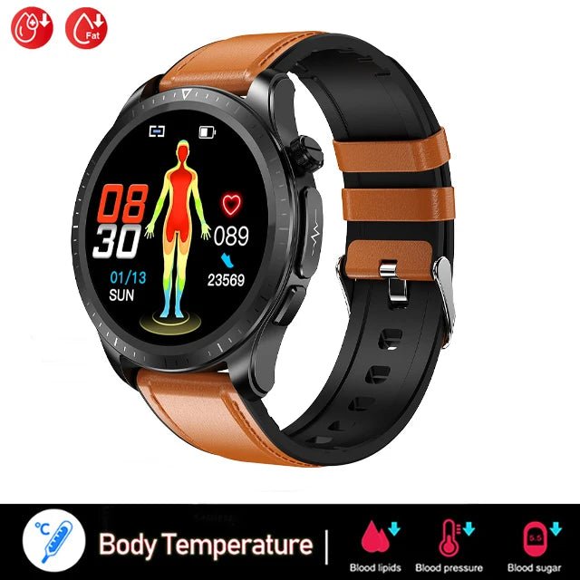 GEJIAN 2023 New Smart Watch 1.39-inch 360 * 360 high-definition touch screen ECG Smartwatches chest patch real-time ECG analysis - AFFORDABLE QUALITY SHOP