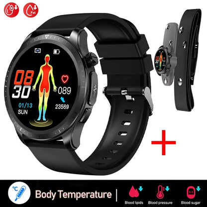 GEJIAN 2023 New Smart Watch 1.39-inch 360 * 360 high-definition touch screen ECG Smartwatches chest patch real-time ECG analysis - AFFORDABLE QUALITY SHOP