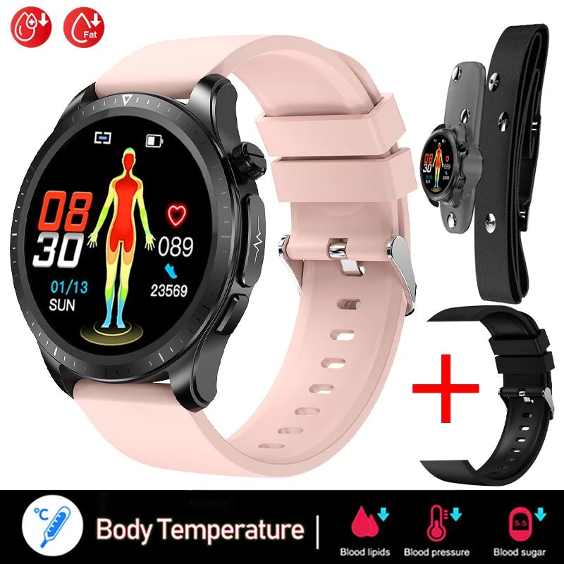 GEJIAN 2023 New Smart Watch 1.39-inch 360 * 360 high-definition touch screen ECG Smartwatches chest patch real-time ECG analysis - AFFORDABLE QUALITY SHOP