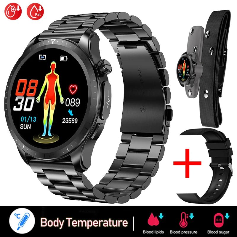 GEJIAN 2023 New Smart Watch 1.39-inch 360 * 360 high-definition touch screen ECG Smartwatches chest patch real-time ECG analysis - AFFORDABLE QUALITY SHOP