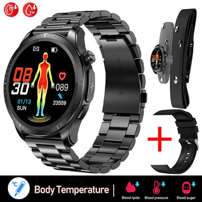 GEJIAN 2023 New Smart Watch 1.39-inch 360 * 360 high-definition touch screen ECG Smartwatches chest patch real-time ECG analysis - AFFORDABLE QUALITY SHOP