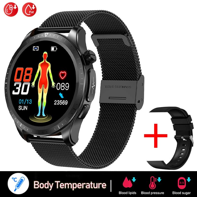 GEJIAN 2023 New Smart Watch 1.39-inch 360 * 360 high-definition touch screen ECG Smartwatches chest patch real-time ECG analysis - AFFORDABLE QUALITY SHOP