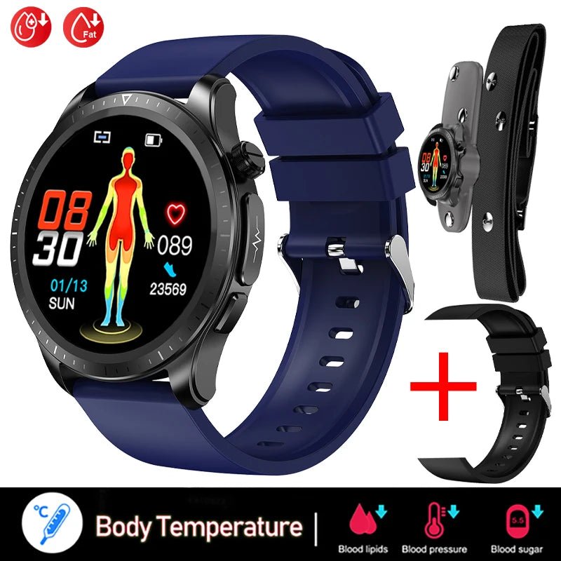 GEJIAN 2023 New Smart Watch 1.39-inch 360 * 360 high-definition touch screen ECG Smartwatches chest patch real-time ECG analysis - AFFORDABLE QUALITY SHOP