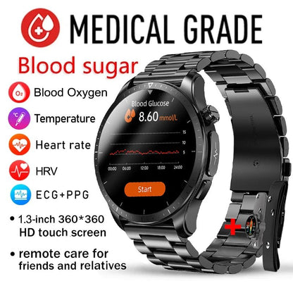 GEJIAN 2023 New Smart Watch 1.39-inch 360 * 360 high-definition touch screen ECG Smartwatches chest patch real-time ECG analysis - AFFORDABLE QUALITY SHOP