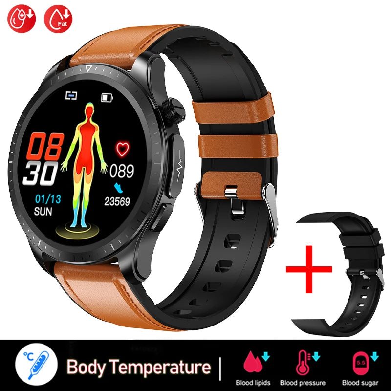 GEJIAN 2023 New Smart Watch 1.39-inch 360 * 360 high-definition touch screen ECG Smartwatches chest patch real-time ECG analysis - AFFORDABLE QUALITY SHOP