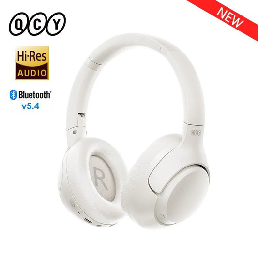 H3 ANC Wireless Headphones Bluetooth 5.4 Hi-Res Audio Over Ear Headset 43dB Hybrid Active Noise Cancellation Earphones 60H - AFFORDABLE QUALITY SHOP