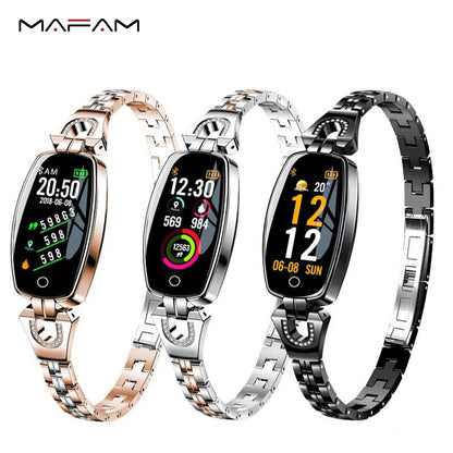 H8 Smart Band Women Blood Pressure Step Fitness Tracker Heart Rate Monitor Smart Bracelet Multiple Sport Waterproof Wristband - AFFORDABLE QUALITY SHOP