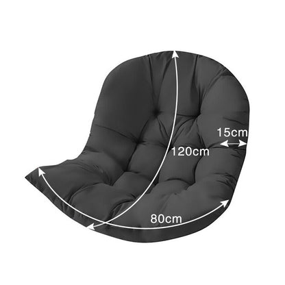 Hanging Egg Chair Cushion Sofa Swing Chair Seat Replacement Padded Cushion - AFFORDABLE QUALITY SHOP