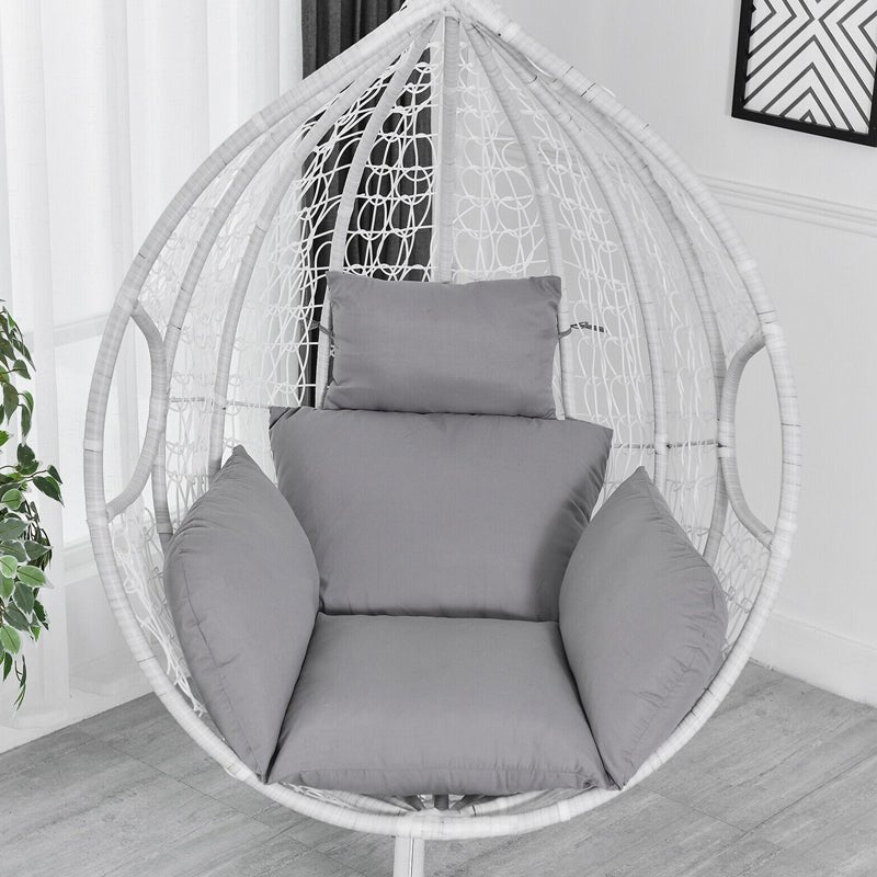 Hanging Egg Chair Soft Cotton Replacement Cushion for Swing Wicker Chair - AFFORDABLE QUALITY SHOP