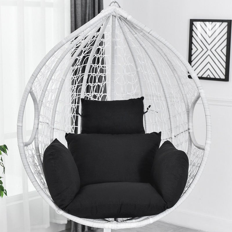 Hanging Egg Chair Soft Cotton Replacement Cushion for Swing Wicker Chair - AFFORDABLE QUALITY SHOP