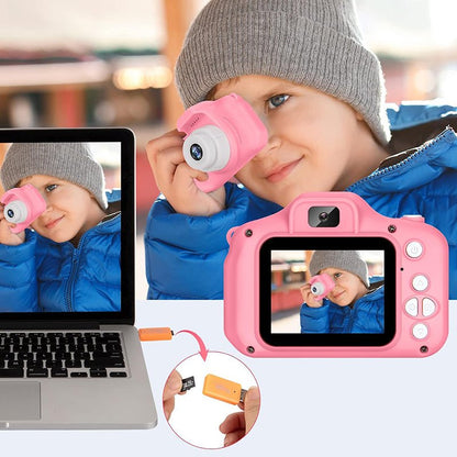 HD 1080P Mini Digital Kids Camera with 32GB SD Card - USB Rechargeable - AFFORDABLE QUALITY SHOP