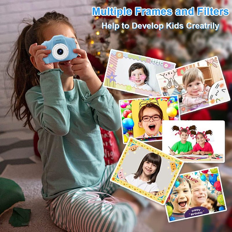 HD 1080P Mini Digital Kids Camera with 32GB SD Card - USB Rechargeable - AFFORDABLE QUALITY SHOP