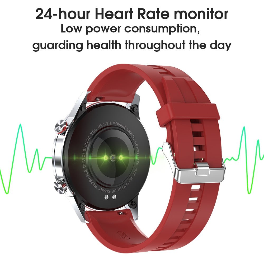 HERALL 2020 ECG Smart Watch For Men IP68 Waterproof Smartwatch Blood Pressure Monitor For Android Apple Xiaomi - AFFORDABLE QUALITY SHOP